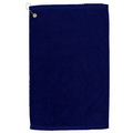 Mid Weight Golf Towel with Corner Hook & Grommet (Color Embroidered)